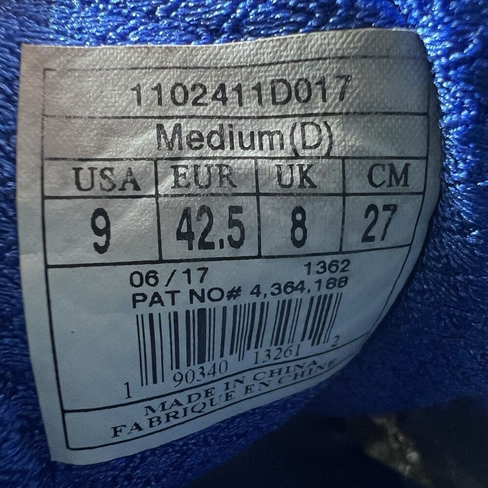 Brooks GTS 17 Blue/Silver Lace Up Running Shoes Sneakers Men's Size 9 - Picture 8 of 8